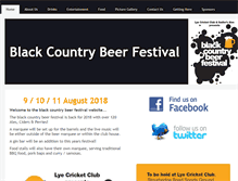 Tablet Screenshot of blackcountrybeerfestival.com